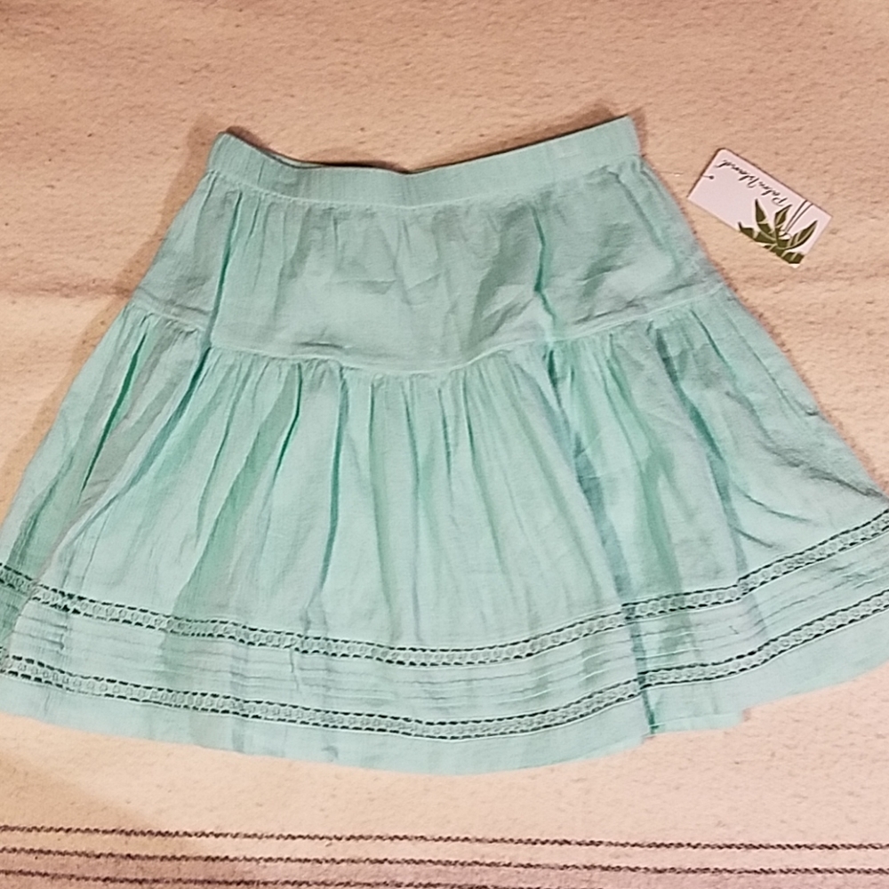 New Palm Island Teal Skirt Small